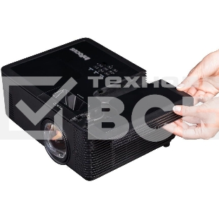 Проектор INFOCUS IN134ST DLP, 4000 ANSI Lm, XGA (1024x768), 28500:1, 0.626:1, 3.5mm in, Composite video, VGA, HDMI 1.4a x3 (поддержка 3D), USB-A (для SimpleShare и др.), лампа 15000ч.(ECO mode), 3.5mm out, Monitor out (VGA), RS232, RJ45, 21дБ, 3,2 кг
