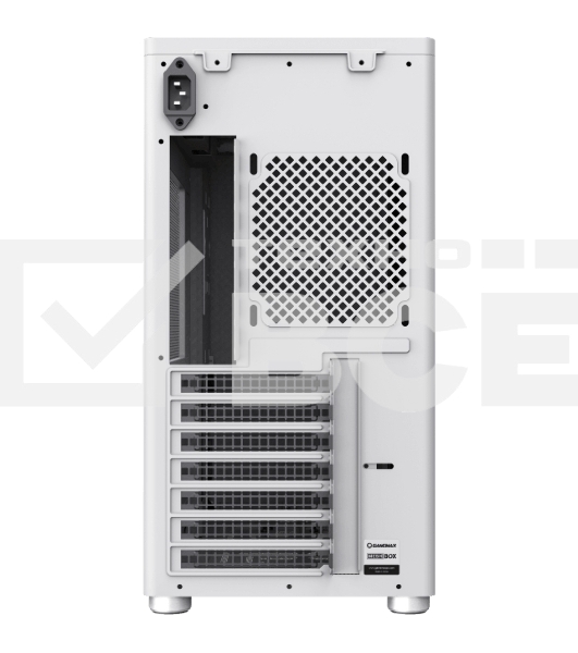 Компьютерный корпус Gamemax MeshBox White ATX case, white, w/o PSU, w/1xUSB3.0+1xType-C, 1xCombo Audio