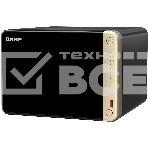 Сетевое хранилище NAS Qnap Original TS-664-8G 6-bay настольный Celeron N5095, фото4