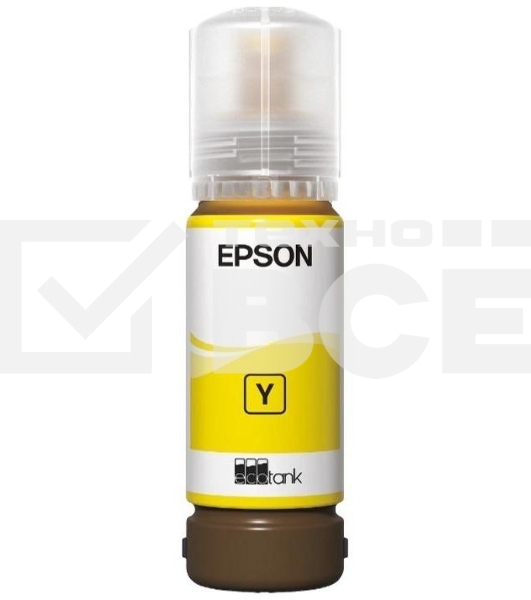 Контейнер с желтыми чернилами EPSON C13T09C44A