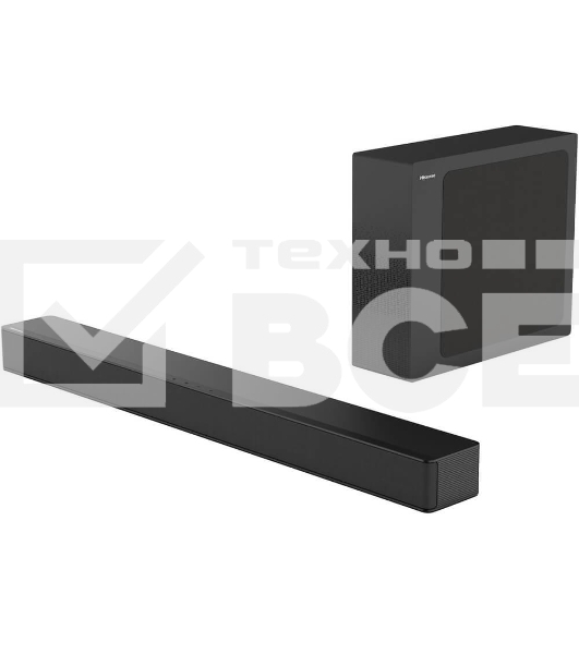 Саундбар Hisense HS2100 2.1 240Вт черный
