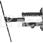 Кронштейн для телевизора Hama 00220824 черный 37