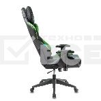 Кресло игровое Бюрократ VIKING 5 AERO LGREEN черный/салатовый искусственная кожа, фото13