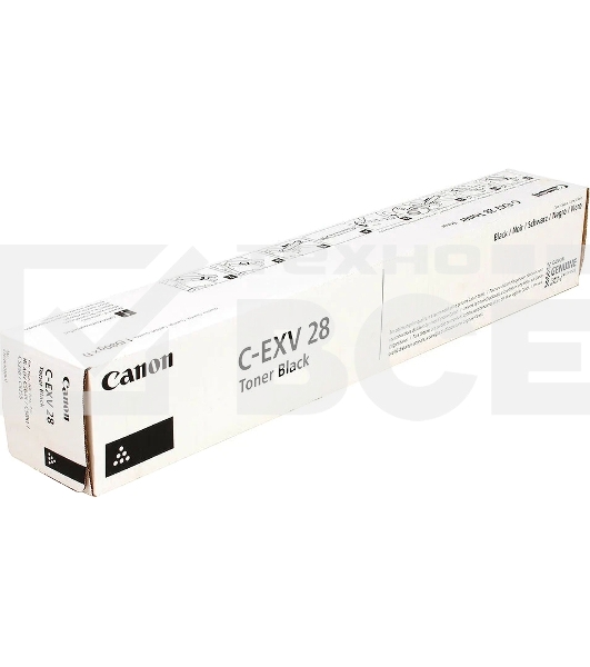 Картридж лазерный Canon C-EXV-28 BK черный (44000 стр.) для Canon iR Advance 5045, Canon iR Advance 5045i, 5051, 5051i