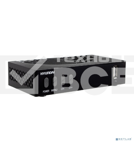 Ресивер TV HYUNDAI H-DVB440 черный Цифровой