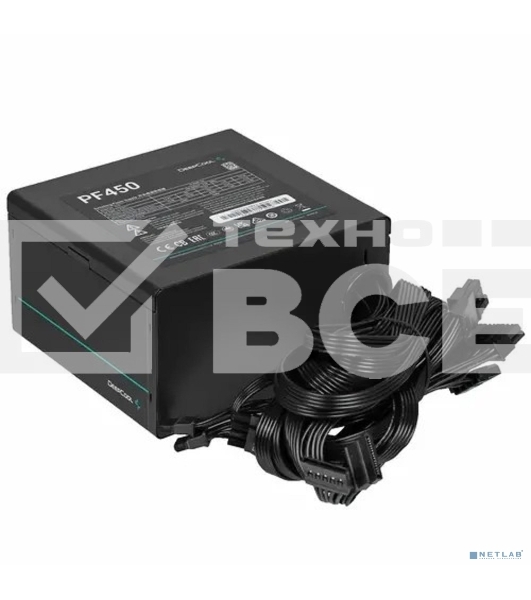 Блок питания Deepcool / GamerStorm  PF450, 450Вт, 80 PLUS, 120мм, черный