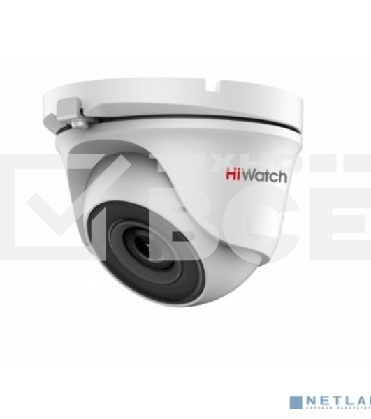 Камера видеонаблюдения HiWatch DS-T203(B) 2.8-2.8мм HD-CVI HD-TVI цветная корп.:белый