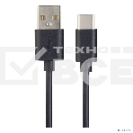 Кабель PERFEO USB2.0 A вилка - USB Type-C вилка, черный, 1 м., бокс (U4703), фото 1