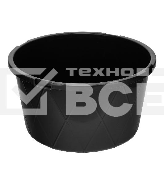 Таз строительный круглый универсальный, 150л, ударопрочный, с ребрами жесткости Matrix
