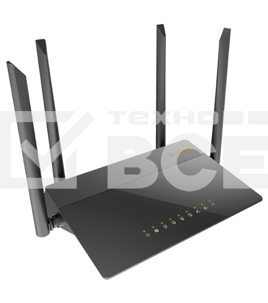 Маршрутизатор DIR-841/GF,DIR-841/GFRU AC1200 Wi-Fi Router, 1000Base-X SFP WAN, 4x100Base-TX LAN, 4x5dBi external antennas