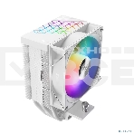 Кулер PCCooler R400 ARGB белый 92мм алюминий+медь 2200rpm 30db 4-pin 180W 133мм, фото3
