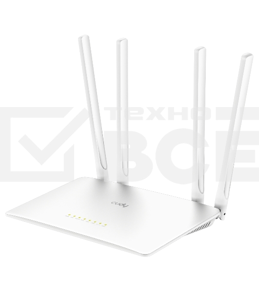 Роутер беспроводной Cudy WR1200 AC1200 10/100BASE-TX белый
