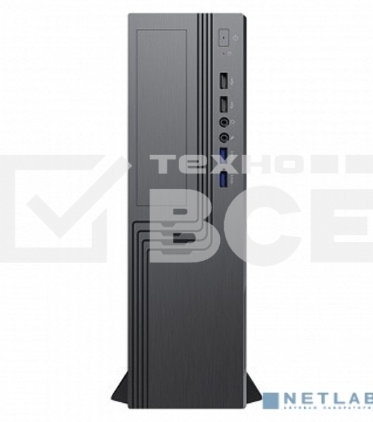 Корпус Slim Case Powerman EL555 Black PM-300ATX 2*USB 3.0+2*USB2.0,HD,Audio mATX, miniATX