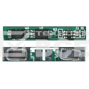 Контроллер заряда-разряда (PCM) для Li-Pol, Li-Ion батареи 3,7В 28x4mm 2pin 265-sxt-2845 JWT