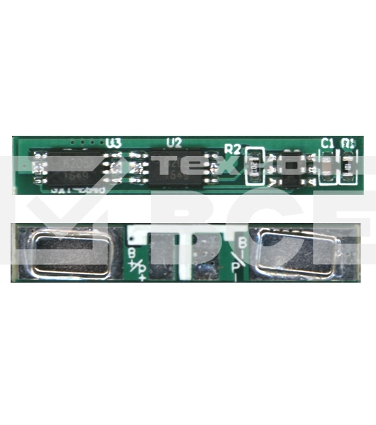 Контроллер заряда-разряда (PCM) для Li-Pol, Li-Ion батареи 3,7В 28x4mm 2pin 265-sxt-2845 JWT