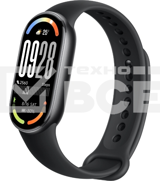 Фитнес-браслет XIAOMI Smart Band 10 Midnight черный (BHR07PYGL)