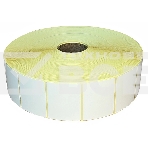 Термоэтикетки Cactus Eco CS-TE58404000 сег.:58x40мм самоклей. 4000шт/рул белый, фото 1