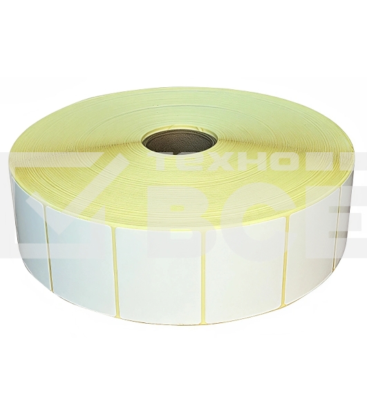 Термоэтикетки Cactus Eco CS-TE58404000 сег.:58x40мм самоклей. 4000шт/рул белый