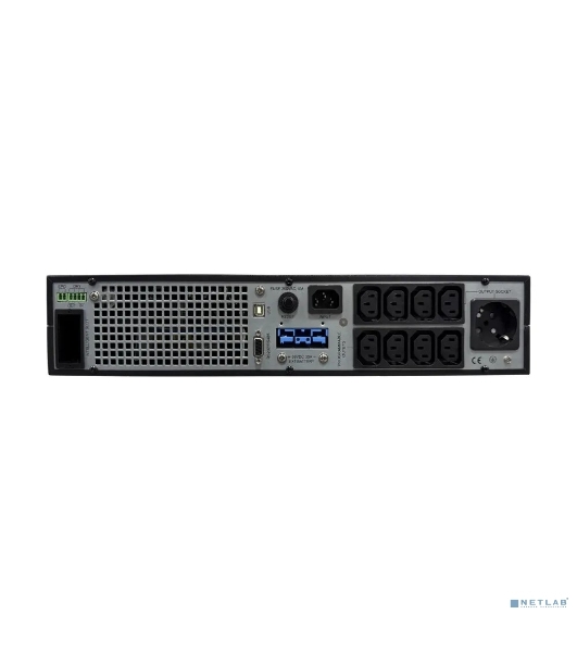 Источник бесперебойного питания SRTSE SRTSE2000RTXLIG2 2 поколения 2000 ВА/Вт, 2U, 8 C13+1 C19, USB, RS-232, сухие контакты