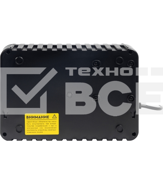 Источник бесперебойного питания SMARTWATT UPS SAFE 600 Line-interactive 600VA/360W Brick (Euro x3, LED, 255x175x93(мм), 4,2 кг, гарантия 24мес. (ИБП