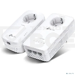 Комплект двухдиапазонных гигабитных Powerline-адаптеров TP-Link TL-WPA8631P KIT AV1300 с Wi-Fi и встроенной розеткой, фото4