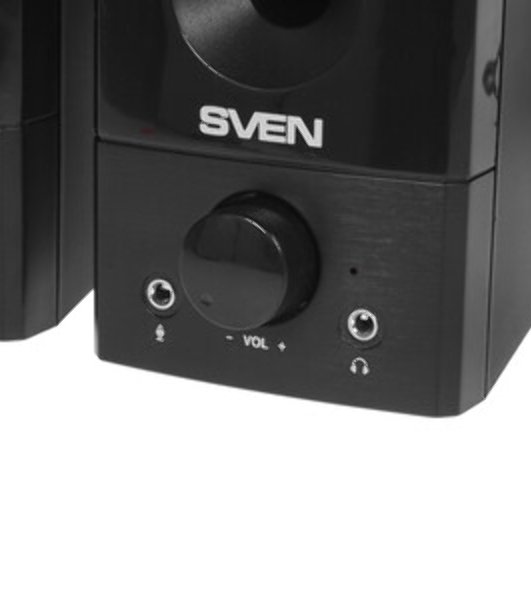 Акустическая система SVEN 357, черный (6 Вт, питание USB)