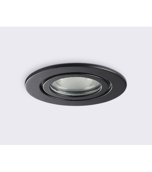 Светильник Ambrella light TN1151 BK черный IP44 GU5.3 D85*28