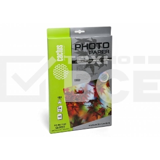 Фотобумага Cactus CS-GA418050DS A4/180г/м2/50л. глянцевая для струйной печати двусторонняя