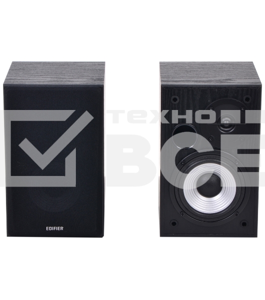 Колонки Edifier R980T темное дерево / черный {Активные, 2 x 12W RMS, 70-18000Гц, дерево}