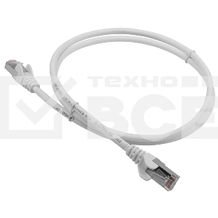 Кабель Патч-корд LANMASTER LSZH FTP кат.5e, 7.0 м, серый