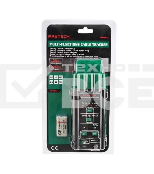 Тестер трассоискатель с генератором сигнала MS6813T MASTECH