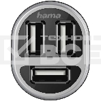 Автомобильное зар./устр. Hama H-173603 2.1A+2.1A+1A универсальное черный (00173603), фото2