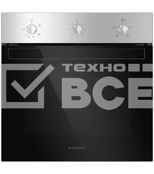 Шкаф духовой газовый Maunfeld EOGC604S, встраиваемый