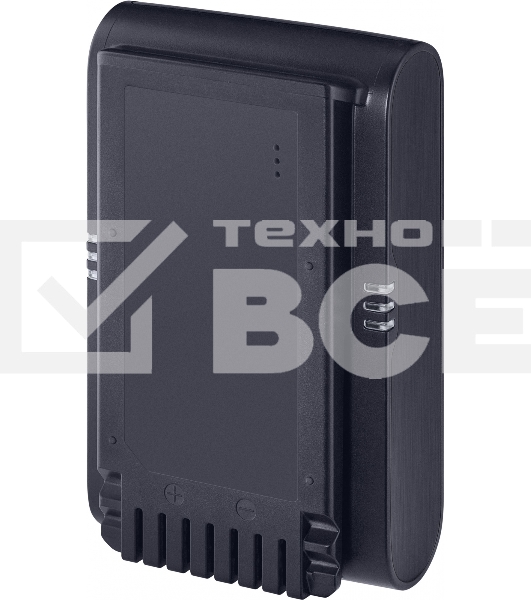 Пылесос вертикальный Samsung VS15A6031R4/EV фиолетовый/чёрный, питание от аккумулятора, 150 Вт, уборка сухая, пылесборник 0.8 л, работа от АКБ max 40 мин.