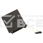 Шкаф коммутационный Hyperline (TWB-FC-1566-GP-RAL9004) напольный 15U 600x600мм пер.дв.стекл 60кг черный IP20 сталь, фото5