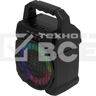 Портативная колонка Digma D-PS1500 черный 10 Вт 1.0 BT 10м 500mAh