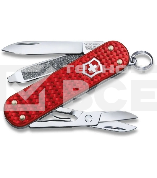 Нож-брелок Victorinox Classic SD Precious Alox, 58 мм, 5 функций, 