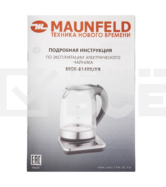 Чайник Maunfeld MGK-614BK
