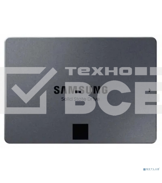 Накопитель SSD Samsung 870 QVO, 2Tb, SATA III, 2.5