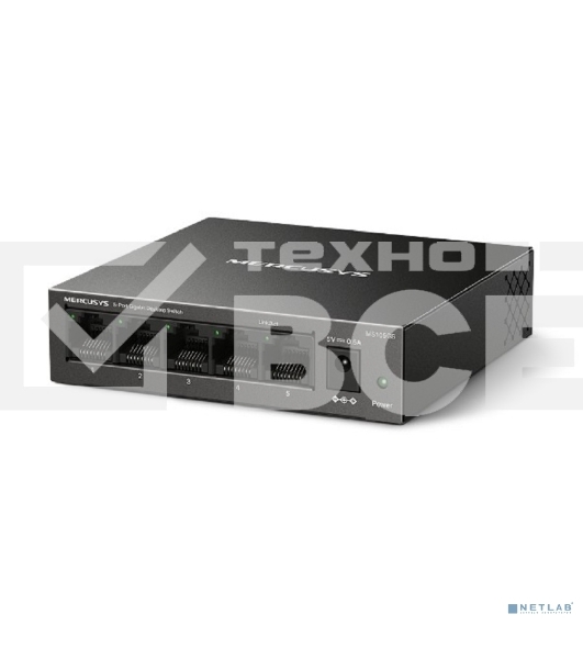 Настольный коммутатор Mercusys MS105GS с 5 гигабитными портам