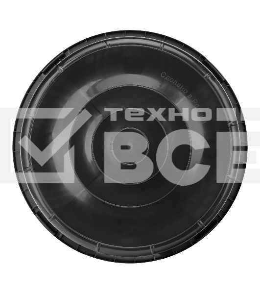 Таз строительный круглый универсальный, 150л, ударопрочный, с ребрами жесткости Matrix