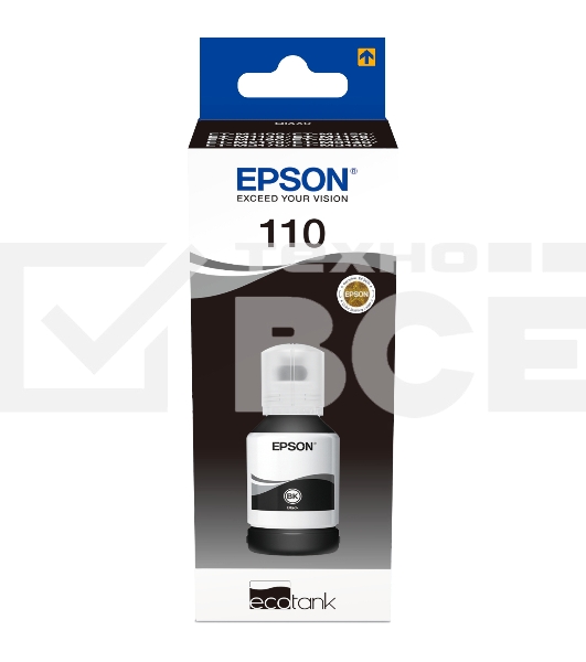 Чернила Epson MX1XX XL C13T03P14A черный (6000 стр.) (120 мл) для Epson M1100/1120/2140