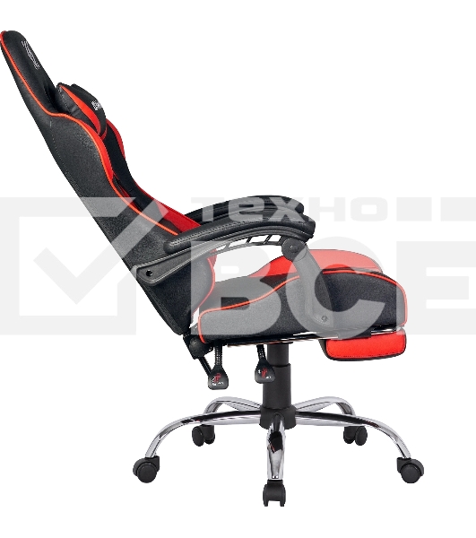 Кресло игровое Defender PILOT RED/BLACK