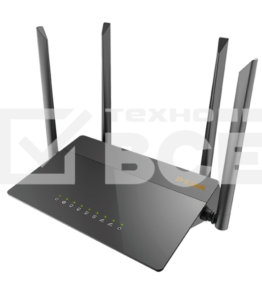 Маршрутизатор DIR-841/GF,DIR-841/GFRU AC1200 Wi-Fi Router, 1000Base-X SFP WAN, 4x100Base-TX LAN, 4x5dBi external antennas
