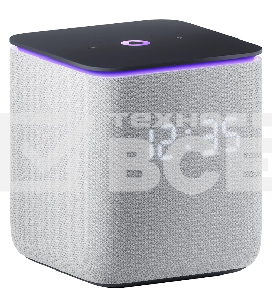 Умная колонка Яндекс Станция Миди, ZigBee, 24Вт, с голосовым ассистентом Алиса на YaGPT, серый