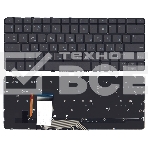 Клавиатура для ноутбука HP Spectre X360 13-4000 черная с подсветкой, фото4