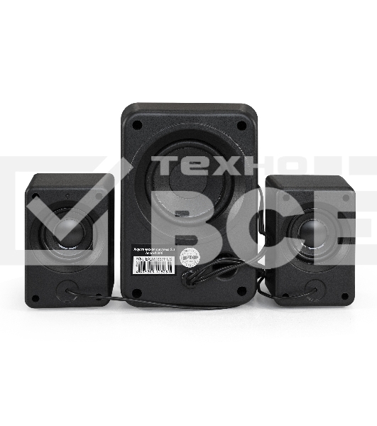 Акустическая система 2.1 ExeGate Accord 320 (питание USB, 5Вт+2х3Вт, 150-20000Гц, цвет черный, RGB подсветка, Color Box)