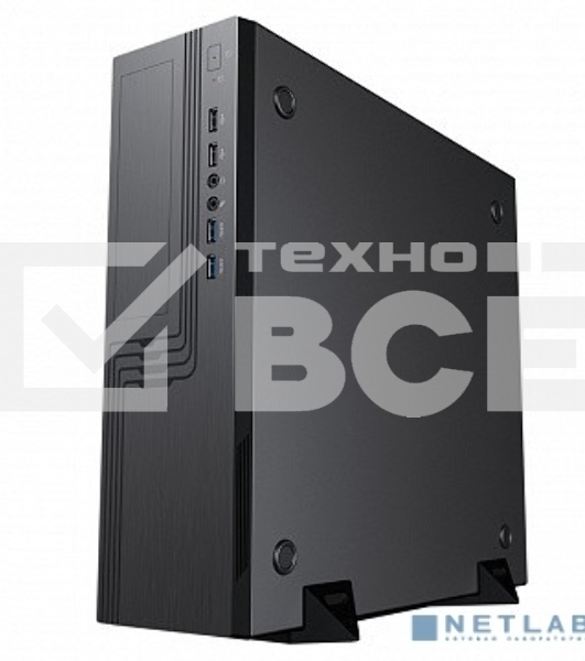 Корпус Slim Case Powerman EL555 Black PM-300ATX 2*USB 3.0+2*USB2.0,HD,Audio mATX, miniATX