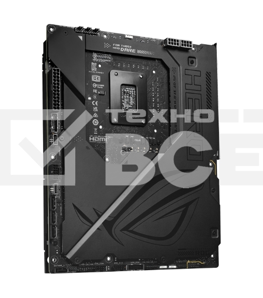 Материнская плата ASUS ROG MAXIMUS Z890 HERO BTF, LGA1851, Intel Z890, 4xDDR5, 4xSATA, 6xM.2, 1xPCIe 5.0 x16, 1xPCIe 4.0 x4, 1xPCIe x1, 1xHDMI, 2xUSB-C (Thunderbolt 4), 1xUSB-C 3.2 Gen 2, 4xUSB-A 3.2 Gen 2, 4xUSB-A 3.2 Gen 1, 2x2.5Gb LAN, Wi-Fi 7, Bluetoo