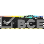 Оперативная память Kingston Fury Beast, DDR5, 32GB (1x32GB), 6000MHz, CL30, с радиатором, RGB, черный, фото4